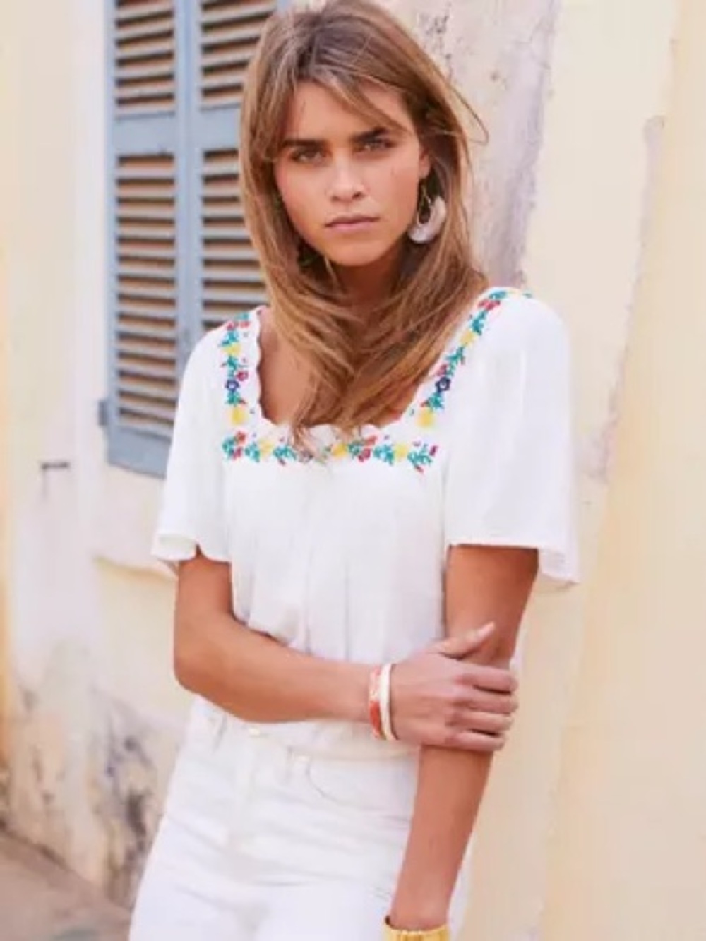 Designer Sezane Top/Tunic size 6/medium
